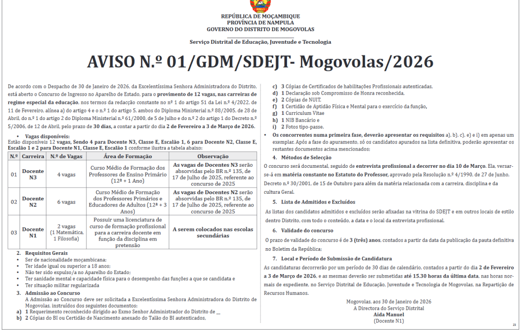 Docentes N3 2 MOGOVOLAS